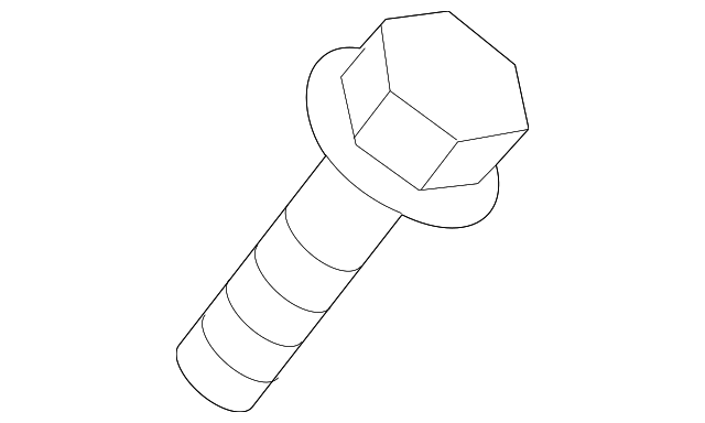 1998-2019 GM Motor Mount Bolt M4.2 X 1.41 X 20 11609475 GM ...