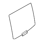 12794688 - Body: Movable Glass for Saab: 9-3, 9-3X Image