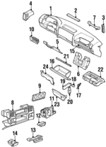 STC1802 - : Clock for Land-Rover Image