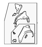 6160402200 - Body: Wheelhouse Assembly for Toyota: Corolla Image