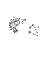5142494AA - Fuel: Turbocharger for Dodge: Sprinter 2500, Sprinter 3500 Image