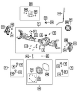 68636884AA - : Axle Housing for Mopar Image