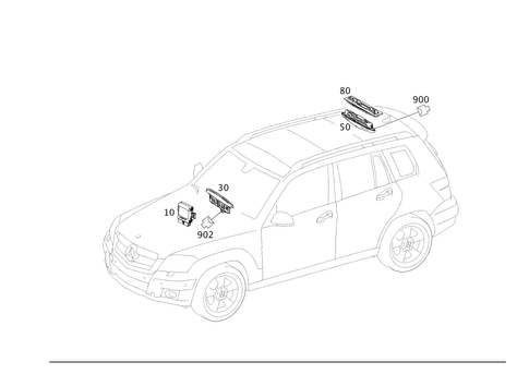 Parktronic System (Pts) for 2015 Mercedes-Benz GLK250 #0