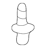 9015960499 - Body: Rear Spoiler Screw for Toyota: Celica, Echo Image