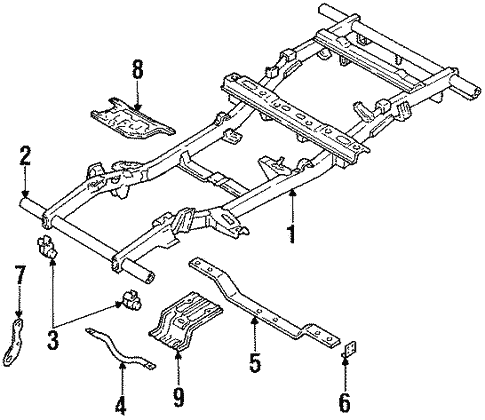 Ryu Suzuki 591018301 LHD Windshield Frame for American Suzuki Samurai