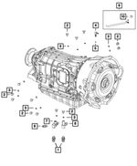 68020019AB - AS69RC; 6-Speed; Automatic Transmission: Transmission Case Plug for Mopar Image