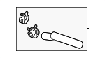 46672T90A01 - Body: Reservoir Hose for Honda Image