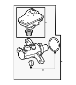 46101TYAA00 - Body: Master Cylinder for Honda Image