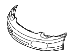 98750531153 - : Bumper Cover for Porsche: Boxster Image