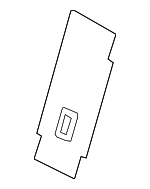 9Y0885611DK4 - Body: Seat Back Panel for Porsche: Cayenne Image
