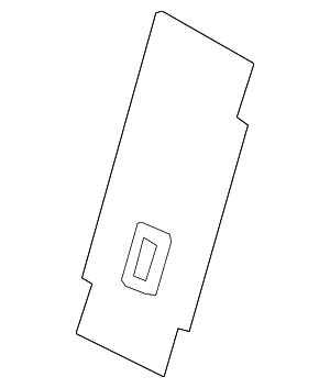 9Y0885753OS1 - Body: Seat Back Panel for Porsche Image