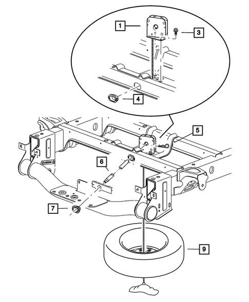 Wheel Spare for 2009 Dodge Ram 2500 #0