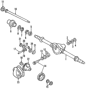 ケロ☆6187 Differential for 1997 Chevrolet K1500 Pickup | Chevy OEM Parts