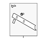 642610C050C0 - Body: Back Panel Cover for Toyota Image