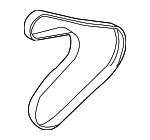 252122M000 - Cooling System: Serpentine Belt for Hyundai Image