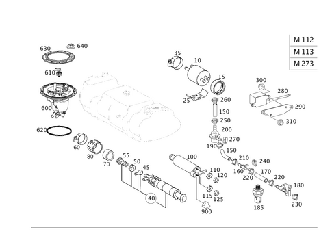 Fuel Pump Package for 2014 Mercedes-Benz G550 #0