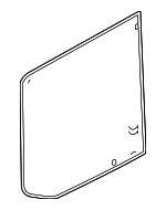 EK4Z6129710G - Body: Door Glass for Ford Image