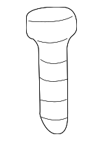 MF455514 - Body: Trunk Mat Screw for Mitsubishi Image