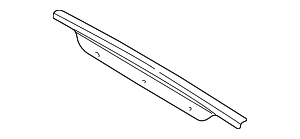 7240A207HA - Body: Scuff Plate for Mitsubishi: Montero Image