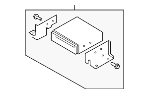 TD1466DF0H - : DVD Unit for Mazda: CX-9 Image
