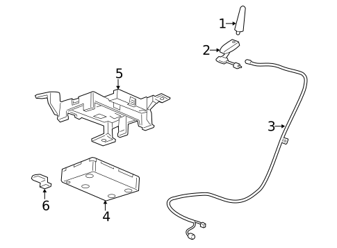 Communication System Components for 2015 Chevrolet Express 2500 #0