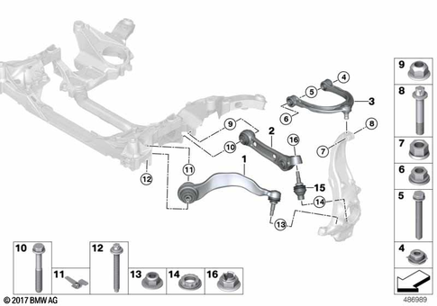 Front Axle Suspension for 2026 BMW BMW ALPINA B8 #2