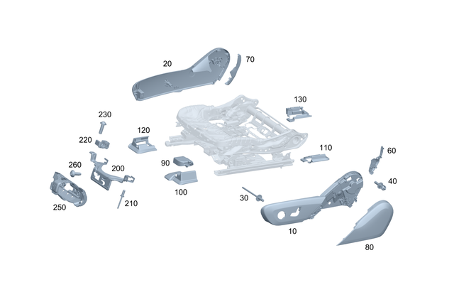 2139910032 - Front Seat: Blind Rivet for Mercedes-Benz Image image
