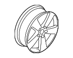 3C8601025F8Z8 - Suspension: Wheel, Alloy for Volkswagen: CC Image