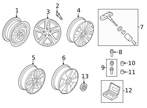Wheels for 2003 Volkswagen Jetta #24