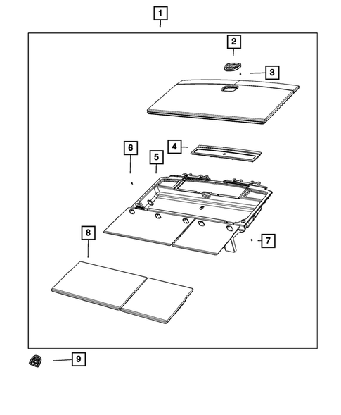 Panels - Moldings - Scuff Plates, Pillar, Cowl, 1/4 Panel Trim and Cargo Covers for 2022 Jeep Grand Wagoneer #6