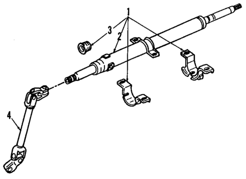Steering Wheel for 1987 Hyundai Excel #0