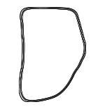 68575450AB - : Rear Door Opening Weatherstrip, Right for Mopar Image