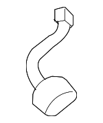 15264477 - Electrical: Microphone for Buick: Rainier, Rendezvous | Chevrolet: Cobalt, Equinox, HHR | Hummer: H2, H3, H3T | Pontiac: Aztek, G5 | Saturn: L100, L200, L300, LW200, LW300 Image