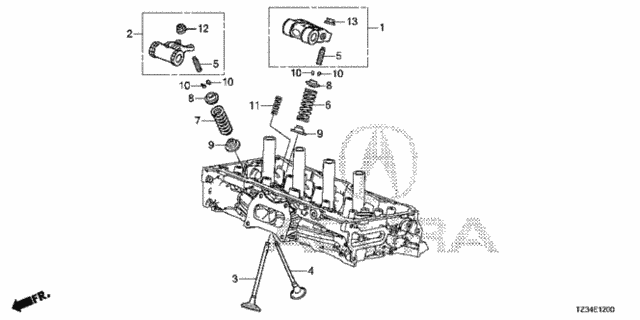 Valve - Rocker Arm for 2019 Acura TLX #0