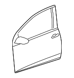 5K3831055K - Body: Door Shell for Volkswagen: Golf, Golf R, GTI Image