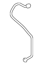 8K0201183A - Emission System: Canister Hose for Audi: A4, A4 Quattro, A5, A5 Quattro, allroad, RS5, S4, S5 Image