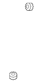 17217567088 - Cooling System: Oil Cooler Assembly Grommet for BMW Image