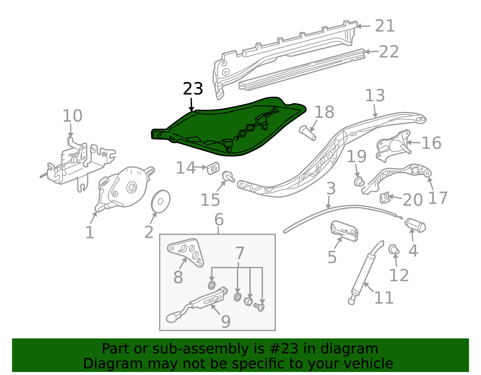 Genuine Porsche 987-561-446-00-01C |Trim | FREE Shipping on Most