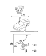 68313206AA - Electrical: Trim Screw for Mopar Image