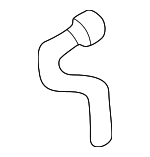 4Z7121109B - Cooling System: Hose for Audi Image