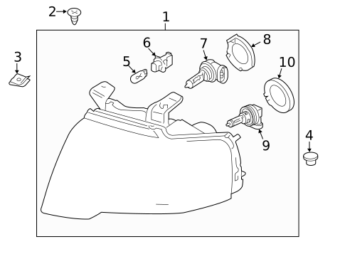 Bulbs - Chassis for 2015 Ford Expedition #0