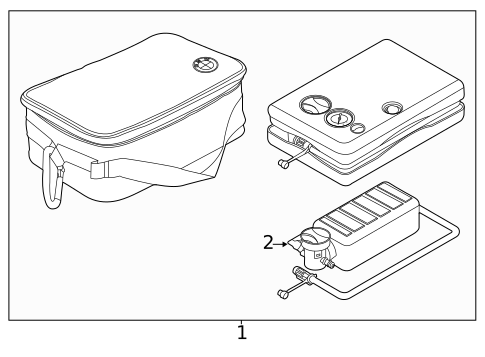 Inflator Components for 2025 BMW X5 #0