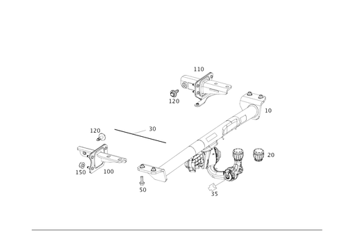 Trailer Coupling for 2026 Mercedes-Benz E450 #0