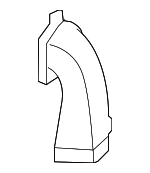 68004012AA - Body: Floor Duct for Dodge: Nitro | Jeep: Liberty Image