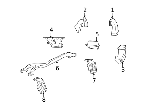 Ducts for 2011 Dodge Nitro #0