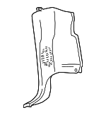 F65Z15278D13AAD - Body: Trim for Ford: F-150, F-150 Heritage, F-250 Image