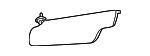 YL3Z1504105BAB - Body: Sun-visor for Ford: F-150 Image