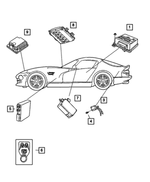 5029670AB - Electrical: Body Controller Module for Mopar Image