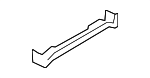PAB86334500 - Body: Front Bracket for Porsche Image