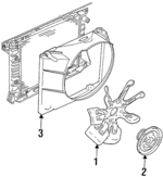 F2SZ8C607A - : Shroud for Ford Image